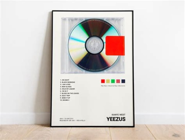 'Yeezus' became Kanye West's sixth consecutive album to debut at number one.