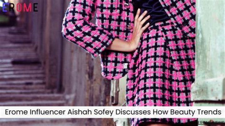 Aishah Sofey Erome: Discovering a Social Media Sensation
