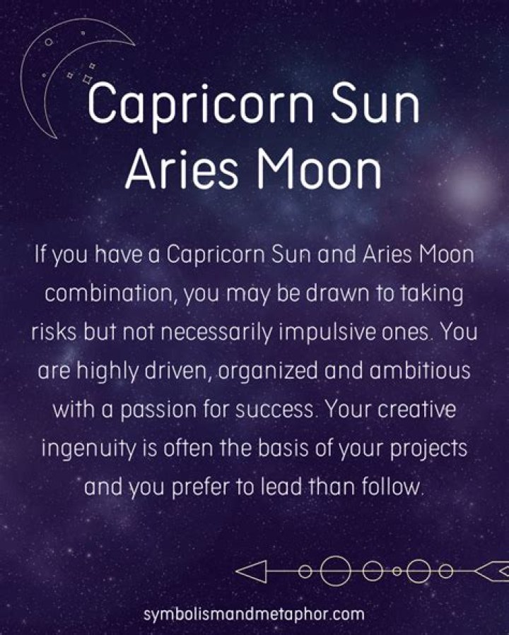 Aries Sun with Capricorn Moon and Gemini Rising — Truly Divine