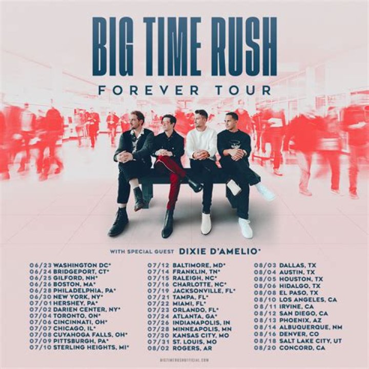Big Time Rush Announces Forever Tour