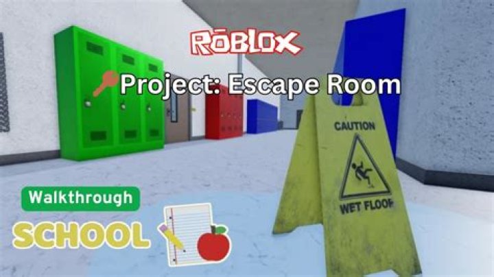 Building a **project escape room roblox school**: A Creative Learning Adventure