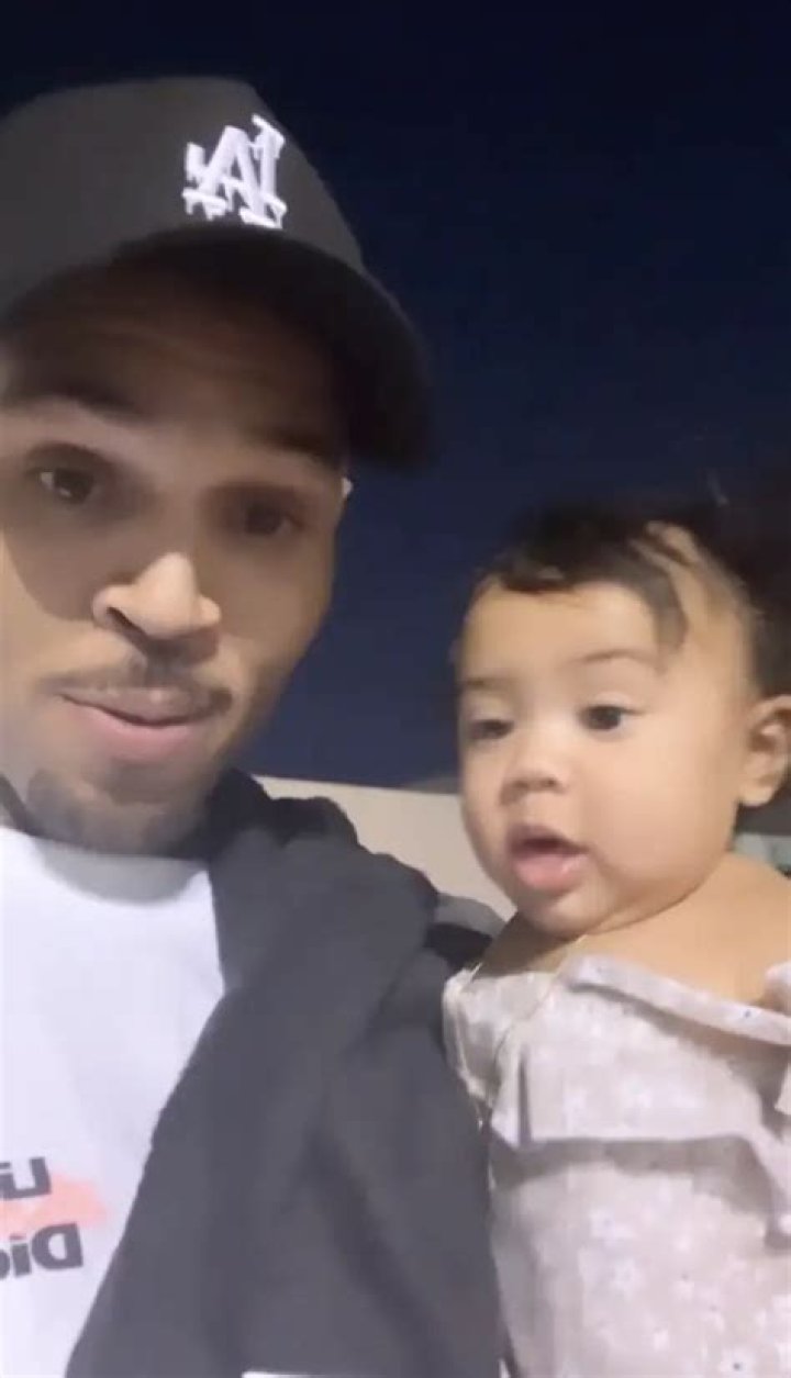 Chris Brown shares first video with baby daughter Lovely Symphani