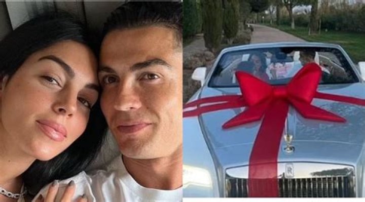 Cristiano Ronaldo’s Wife Gives Him Rolls-Royce For Christmas (VIDEO)