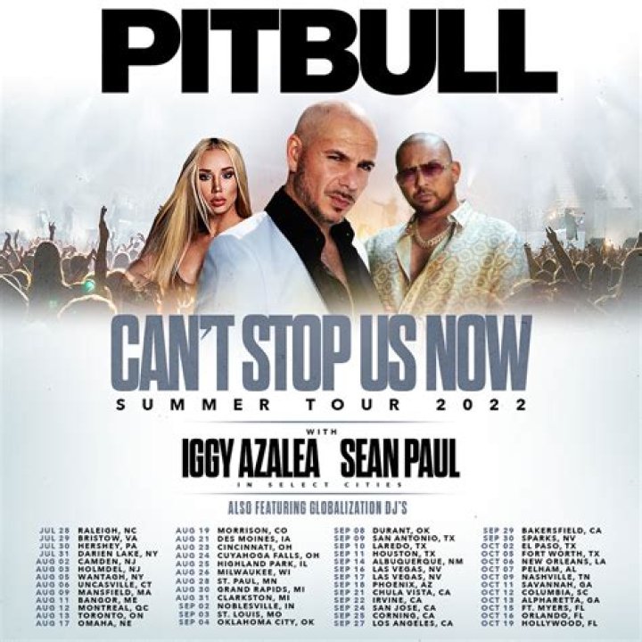 DALE! THE PARTY OF THE SUMMER IS HERE, PITBULL ANNOUNCES THE I FEEL GOOD TOUR