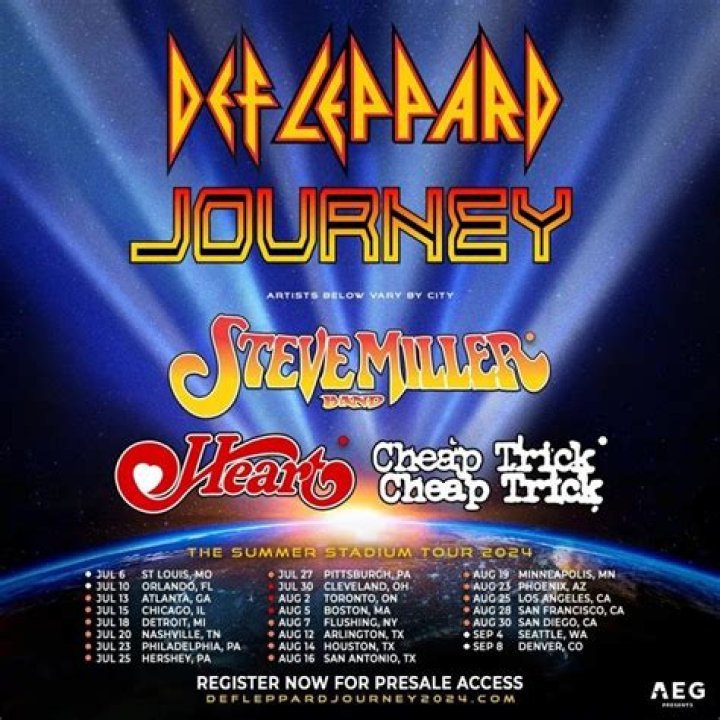 Def Leppard Extends Summer Concert Tour With Special Guest Cheap Trick