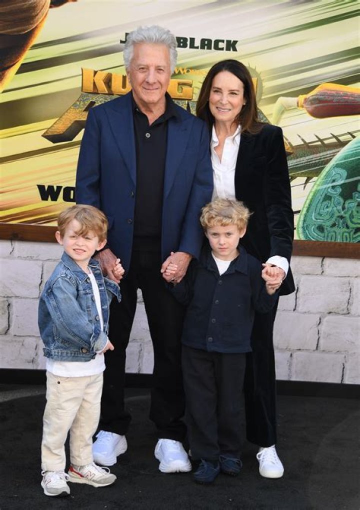 Dustin Hoffman Brings Grandkids to ‘Kung Fu Panda 4’ Premiere With Wife Lisa [Photos]
