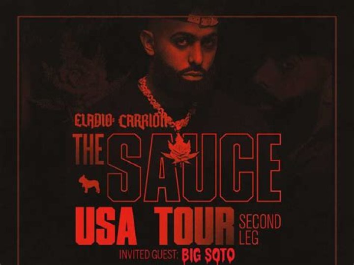Eladio Carrión Announces Highly Anticipated U.S. Tour “The Sauce USA Tour”