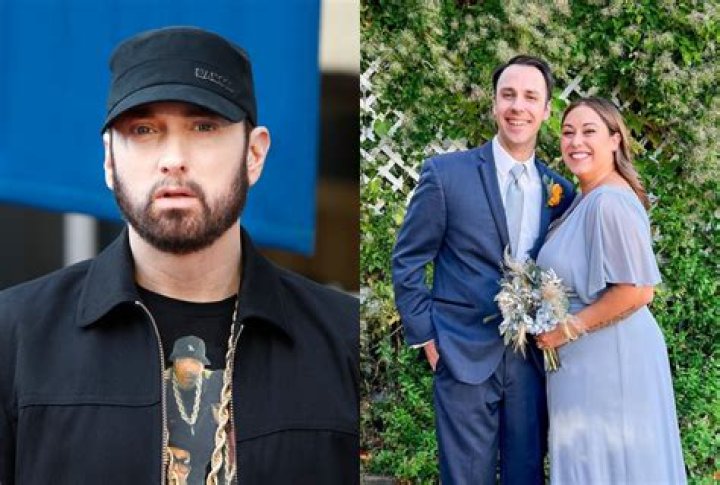 Eminem fans think he MISSED daughter Alaina's wedding after photos go viral