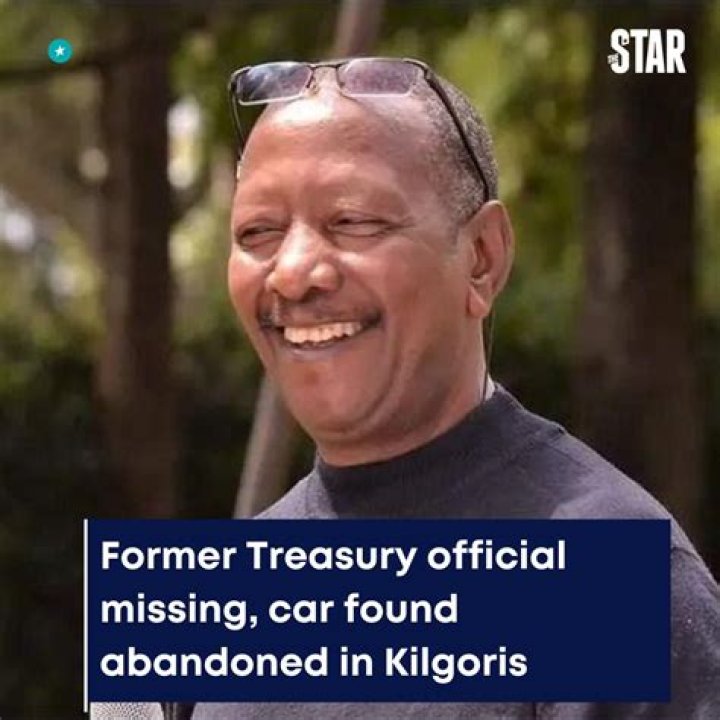 Former Treasury Official Tom Osinde Reported Missing, Vehicle Found in Kilgoris