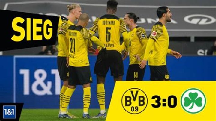 FT: Dortmund 3-0 Greuther, Erling Haaland Bags BRACE! | HIGHLIGHTS