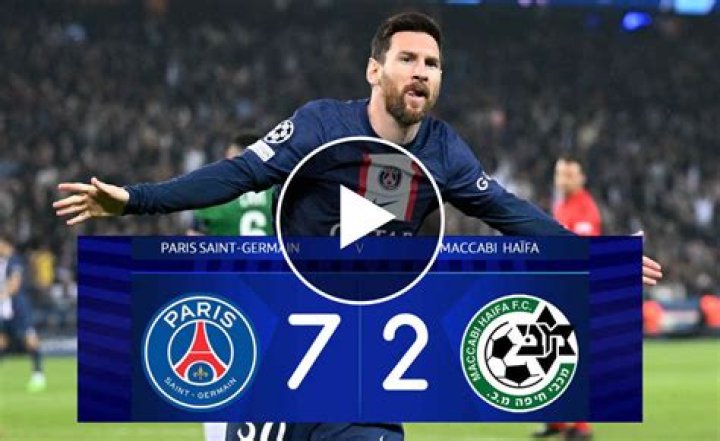 FT: Paris Saint Germain 7-2 Maccabi, Messi Bags BRACE! (VIDEO HIGHLIGHTS)