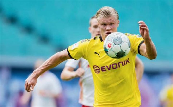FT: Rb Leipzig 0-2 Borussia Dortmund, Erling Haaland Brace Hands BVB Win (Watch Highlight)