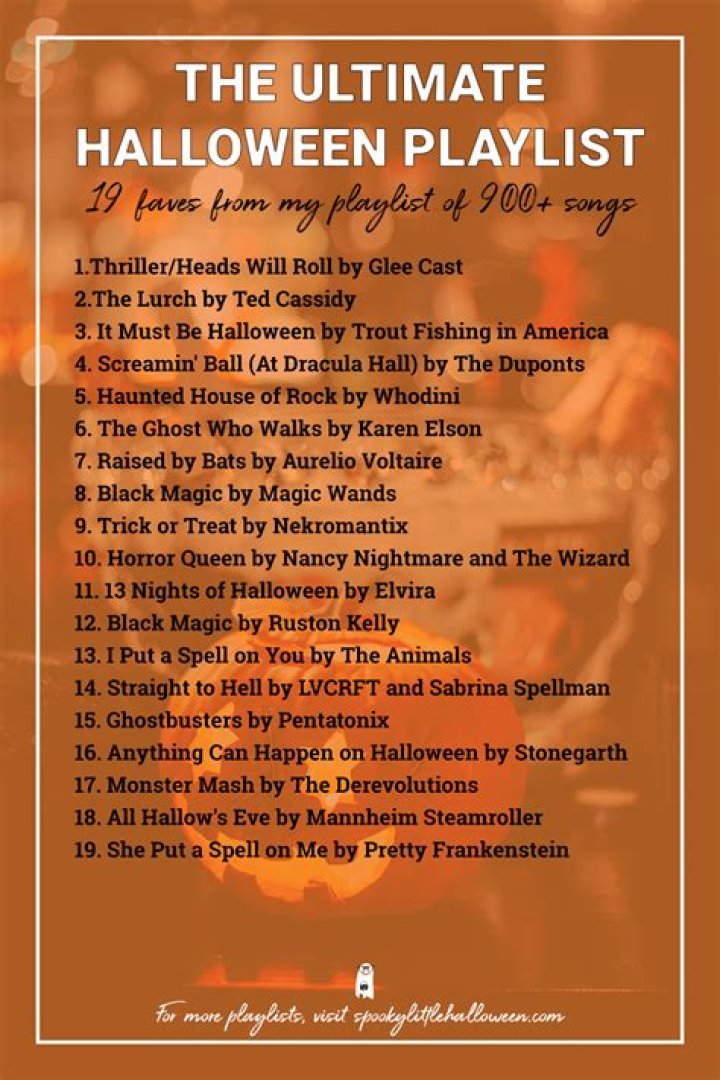 Halloween Songs Playlist: The 15 Best Tracks To Play At Your Halloween Party