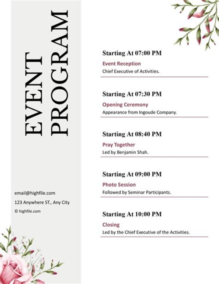 How To Make an Event Brochure With Templates?
