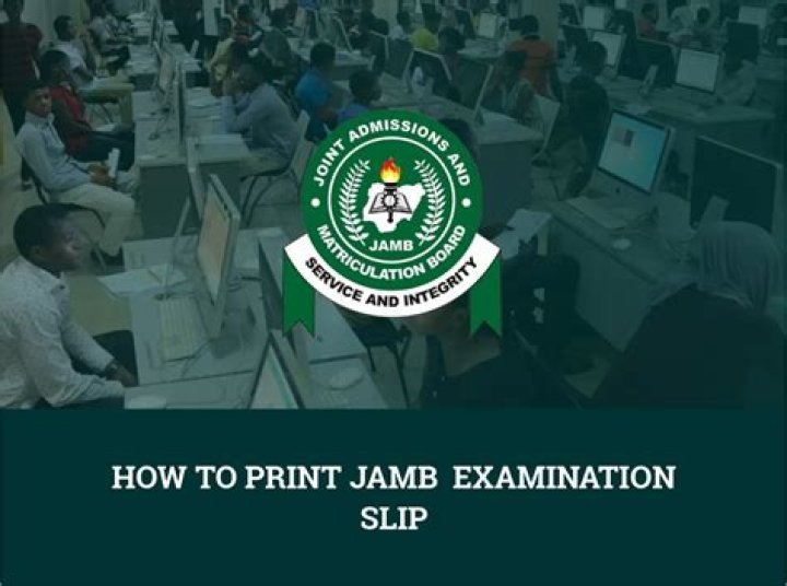 How To Print JAMB Examination Slip