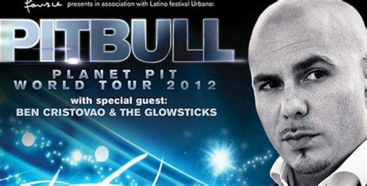 International Superstar Pitbull Continues His 2012 Planet Pit World Tour With U.S. Leg Beginning July 26th