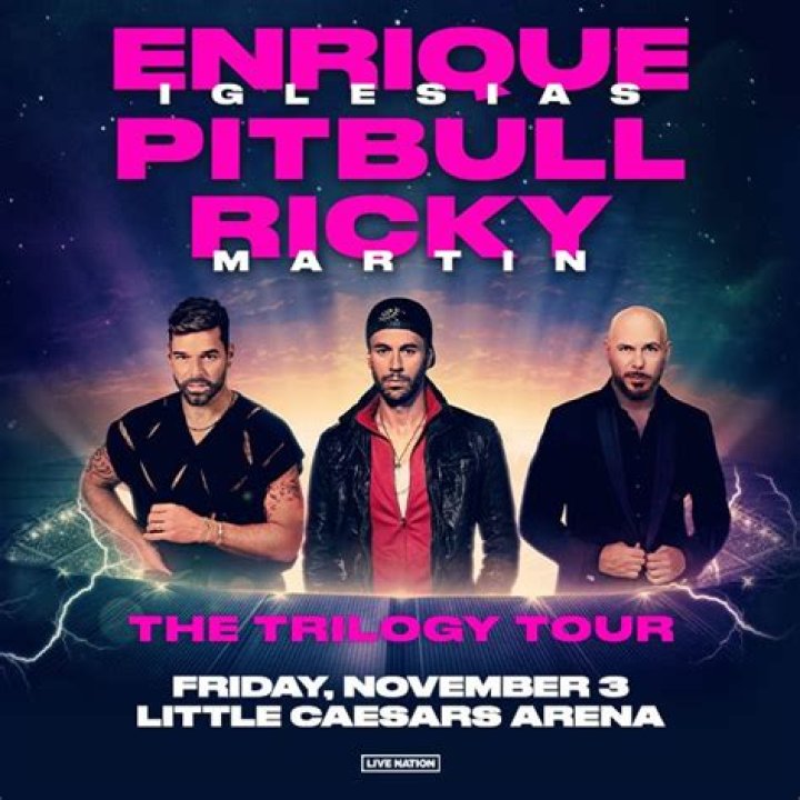 International Superstars Enrique Iglesias, Ricky Martin & Pitbull Join Forces For The Trilogy Tour 