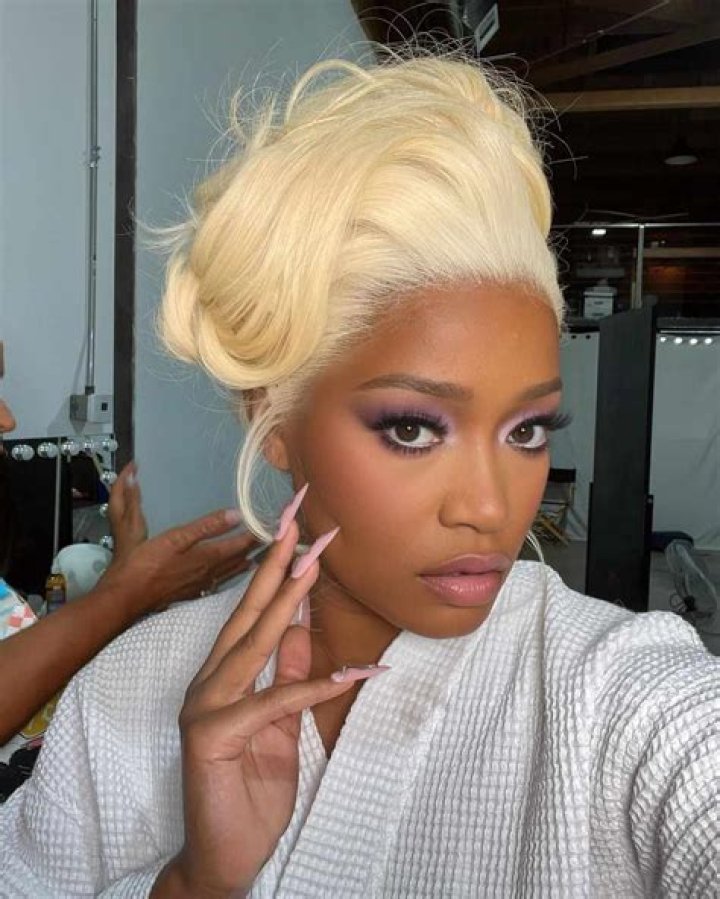 Keke Palmer Just Went Blonde With a Marilyn Monroe-Inspired Beehive