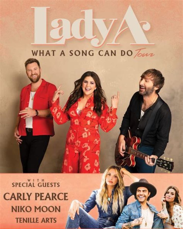 Lady A: ‘What A Song Can Do Tour’ Ramps Up This July With Special Guests Carly Pearce, Niko Moon & Tenille Arts