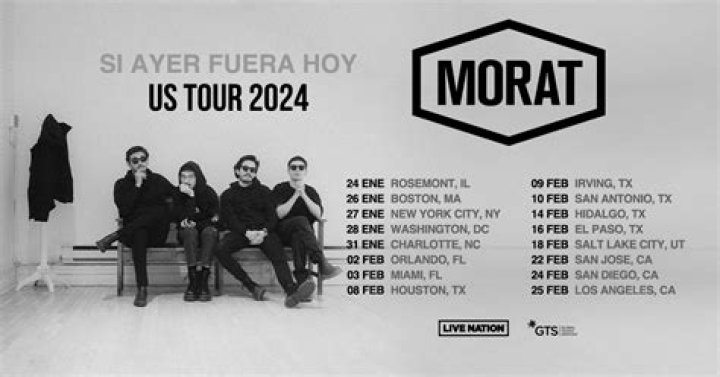 Latin Grammy Nominated Band Morat To Embark On Si Ayer Fuera Hoy 2024 U.S. Tour
