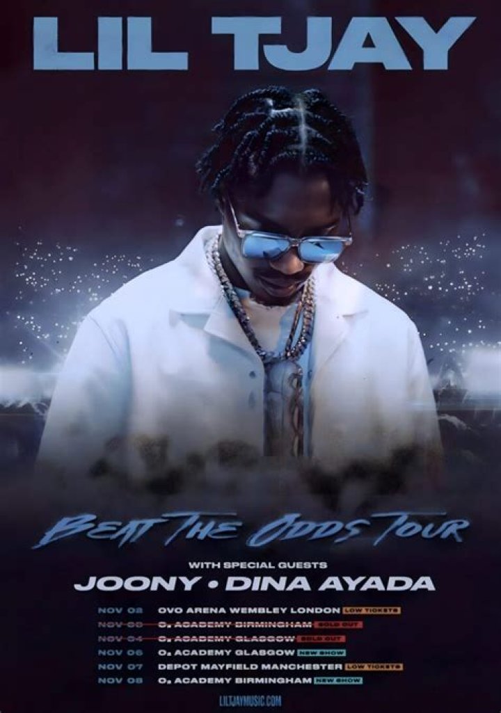 Lil Tjay Announces The 2023 Beat The Odds Tour