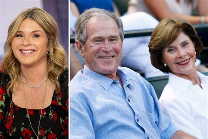 LOL!Jenna Bush Hager Jokes Dad George Was ‘a Little Mad’ His First Grandson Isn’t Named After Him