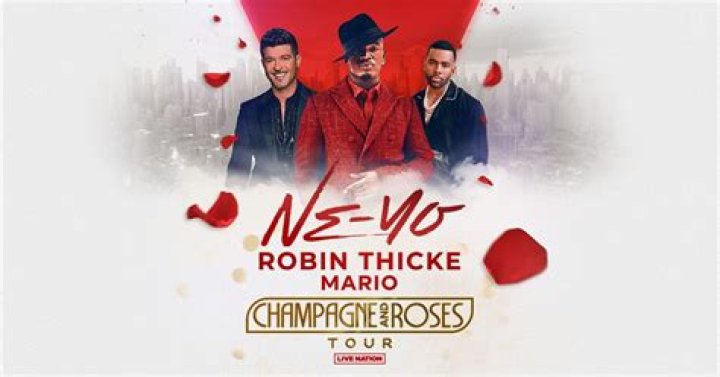 NE-YO Announces New “Champagne and Roses” Tour With Robin Thicke And Mario As Special Guests