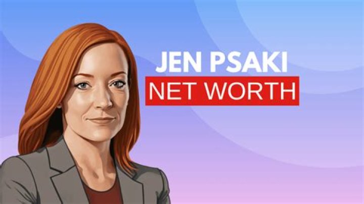 Net Worth Of Jen Psaki