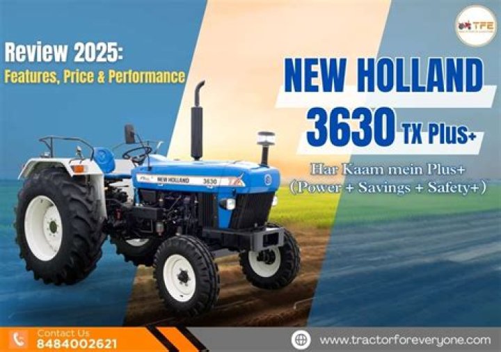 New Holland 3630 TX Super Price, Specification, Review 2022