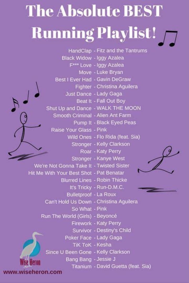 Running Songs Playlist: 22 Of The Best Songs To Run To