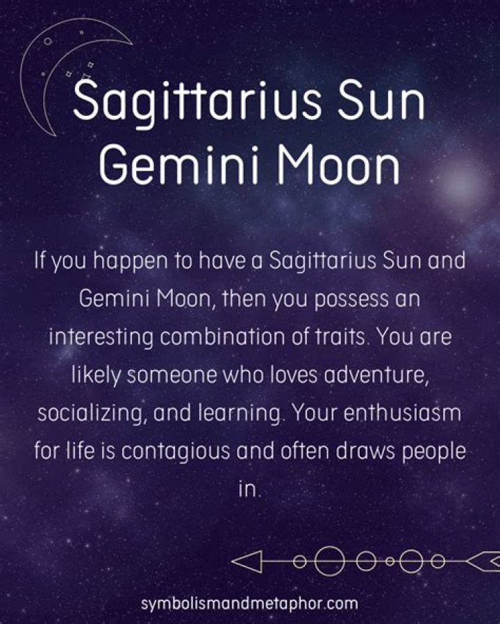 Sagittarius Sun with Cancer Moon and Gemini Rising — Truly Divine
