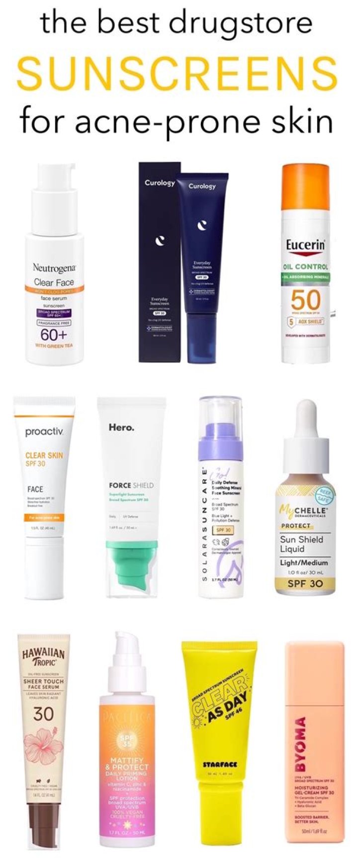 The 13 Best Sunscreens for Acne-Prone Skin of 2024