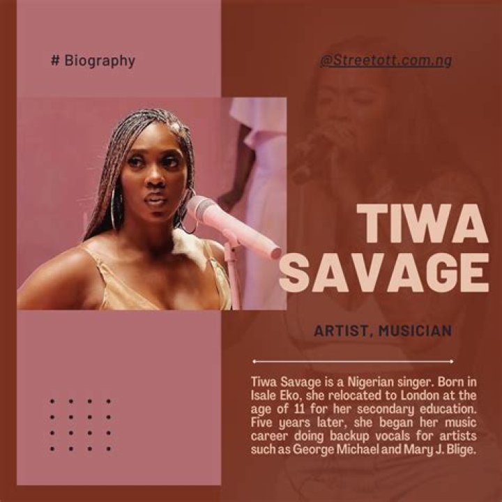 Tiwa Savage Net Worth: Biography, Career, Businesses, Legacy and More