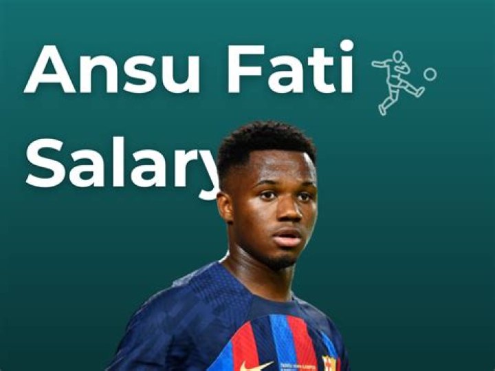 What is Ansu Fati's Salary Per Week?
